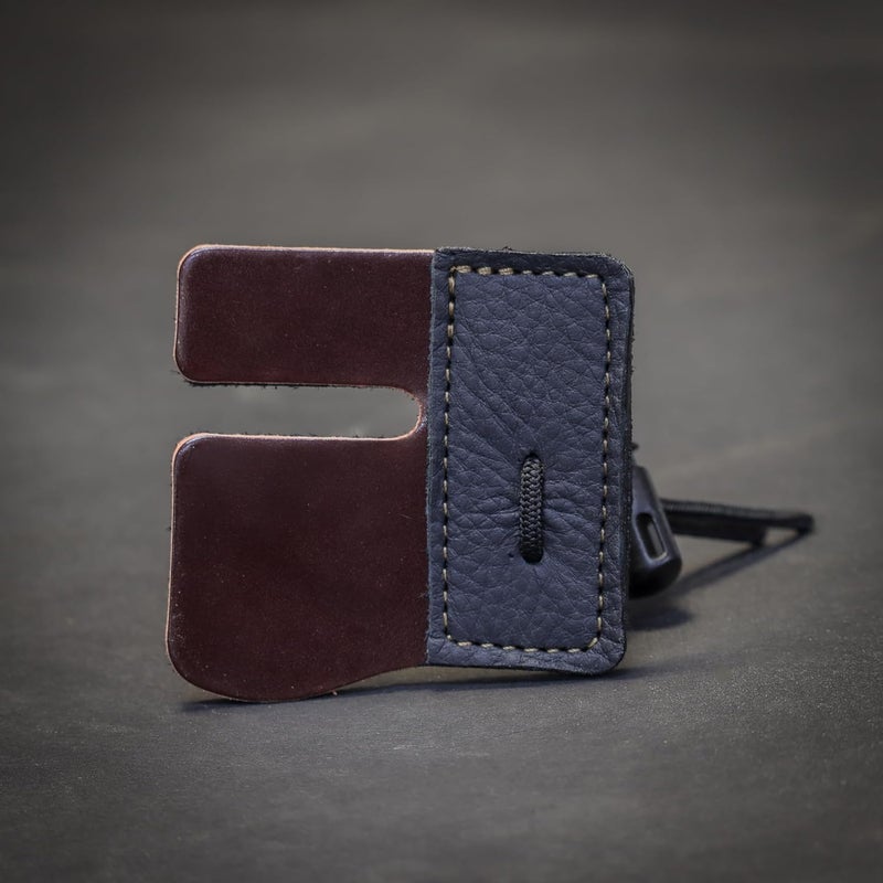 Shatterproof Archery Split Finger Archery Shooting Tab | Real Leather | Made in USA - Image 2